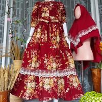 Gambar GAMIS SYARI SET HIJAB MONALISA AMANDA VARIASI RENDA BESAR dari Zizay Shop undefined 5 Tokopedia