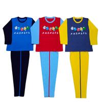 Gambar Setelan Baju Tidur Piyama Anak Laki-Laki Usia 8,9,10 Tahun Murah Katun dari jupajakubismillah undefined 3 Tokopedia