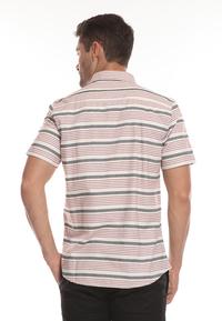 Gambar MANZONE Kemeja Lengan Pendek Slim Fit Linos-Beige - S dari Manzone Store undefined 3 Tokopedia