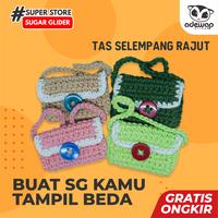 Gambar Tas Selempang Rajut sugar glider betina / jantan murah Adewap - Hijau dari ADEWAP SUGAR GLIDER undefined 1 Tokopedia