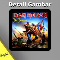 Gambar Iron Maiden The Trooper T-Shirt Song Cover Band Metal S-XXXL dari HollyDoo undefined 3 Tokopedia