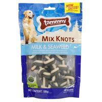 Gambar Snack Anjing - Tammy Milk & Seaweed Mix Knots 180g - Snack Dental dari Maxima Star Indo undefined 1 Tokopedia
