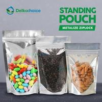 Gambar Standing Pouch 18.5x27cm Clear Metalize Alumunium Plastik Klip Ziplock dari dkm packing undefined 4 Tokopedia