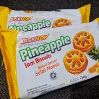 Gambar Biskitop Pineapple Jam Biscuit 250gr / Biscuit Selai Nanas dari DjatiKitchen&Houseware undefined 1 Tokopedia