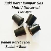 Gambar Kaki Kompor Gas Karet Umum / Universal 1set 4pcs dari JM SHOP ELEKTRIK undefined 1 Tokopedia