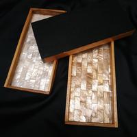 Gambar Tempat Sendok Kayu Kerang Tray Nampan Baki Kecil Wadah Serbaguna - Putih dari Mentari Bali Craft undefined 4 Tokopedia