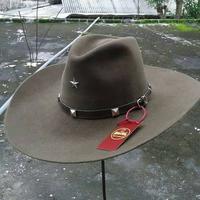 Gambar topi fedora cowboy lebar import original dari Fedora Collections undefined 1 Tokopedia