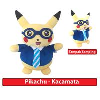 Gambar Boneka Pikachu, Boneka Pokemon Bagus Lucu - Kacamata dari MyBearOnline undefined 2 Tokopedia