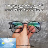Gambar KACAMATA ANTI RADIASI UV SUPERSIN PRIA WANITA - Hitam dof, Supersin dari PLANET-kacamata undefined 1 Tokopedia