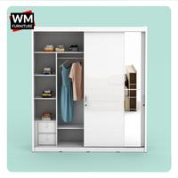 Gambar Lemari Baju Multiplek | Lemari Pakaian Sliding 2 Pintu MIDDLE WKSLMD dari WM Home Decor undefined 2 Tokopedia