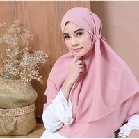 Gambar JILBAB BERGO MARYAM 2 LAYER HIJAB BERGO MARYAM DIAMOND PREMIUM - Hijau dari A&amp;D.colection undefined 5 Tokopedia
