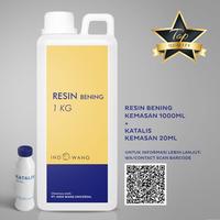 Gambar Resin Bening 1 Kg + Katalis 20 ml dari TOKO KIMIA INDOWANG undefined 1 Tokopedia