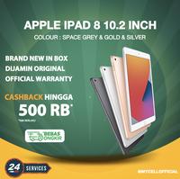 Gambar iPad 8 th Gen 10.2 2020 WIFI CELLULAR Cell 128GB 32GB Grey Silver Gold - Inter 32 Wifi, GREY dari MyCell Official undefined 1 Tokopedia