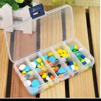 Gambar Kotak sekat 10 serbaguna tempat obat pil box aksesoris penyimpanan set dari Paffie Shop Grosir undefined 5 Tokopedia