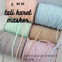 Gambar Tali karet masker elastis 5 mm Warna Pastel dari Decoupage undefined 1 Tokopedia