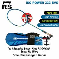 Gambar Raket Badminton RS Iso Power 333 Bonus Tas Kaos Senar Lengkap Original - Raket+Micro2500 dari Jeremy Sport_NEW undefined 1 Tokopedia