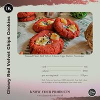 Gambar Chewy Red Velvet & Cheese Cookies Low Carb dari Dannie's Kitchen undefined 1 Tokopedia