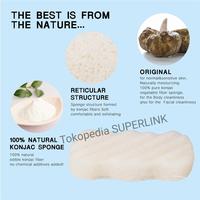 Gambar Konjac Sponge Mandi Pengangkat Daki Shower Puff Spons Mandi Spons Natural Plant dari SUPERLINK undefined 2 Tokopedia