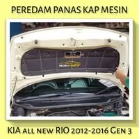 Gambar KIA RIO All New Pelindung Peredam Panas Kap Mesin Mobil VTECH + Klip - Hitam-Silver dari Solusi Vtech Thermocool undefined 4 Tokopedia