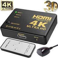Gambar Hdmi switch 3 port 4k Ultra HD with remote - switcher hdtv 3 in 1 out dari sr4e undefined 2 Tokopedia