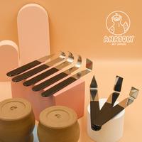 Gambar Advanced Trimming Tools 8 in 1 set for Clay Pottery A dari Anatoly Art Supplies undefined 1 Tokopedia