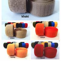 Gambar Colorful Velcro / hook loop / Perekat 1"inch / 2,5 cm - Benhur dari MnG Webbing Store undefined 3 Tokopedia