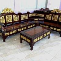 Gambar kursi sudut mahkota jati jepara murah dari VEDA JATI FURNITURE DAN INTERIOR undefined 1 Tokopedia