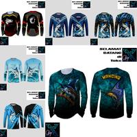 Gambar Baju Kaos Jersey Mancing Mania Keren Custom Fishing Lengan Panjang - MM 00, M dari Clamp X undefined 1 Tokopedia