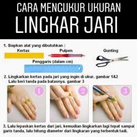 Gambar Cincin anak perempuan karakter silver berlapis Emas Premium FREE BOX dari PalapaSilver undefined 5 Tokopedia