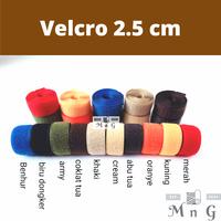 Gambar Colorful Velcro / hook loop / Perekat 1"inch / 2,5 cm - Benhur dari MnG Webbing Store undefined 1 Tokopedia