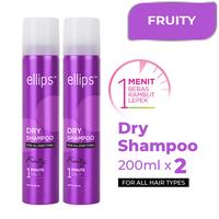 Gambar Ellips Dry Shampoo Fruity 200ml Twin Pack dari Ellips Haircare undefined 2 Tokopedia