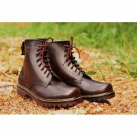 Gambar EraOfficial.Docmart Wanita Model Kickers - Sepatu Boot Pria Kulit, 36 - Maroon, 36 dari ERA.Shoees undefined 1 Tokopedia