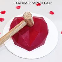 Gambar PALU HAMMER KAYU PINATA CAKE DEKORASI KUE PULUL PECAH CAKE PESTA ANAK dari LFk ONLINE undefined 3 Tokopedia
