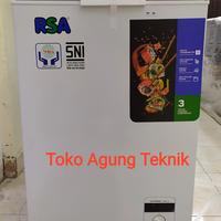 Gambar chest freezer rsa cf 110 new dari Toko Agung Teknik. undefined 3 Tokopedia