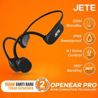 Gambar JETE Bone Conduction Headset 08 Open Ear - Handsfree Open Ear - Hitam dari JETE Authorized Store undefined 1 Tokopedia