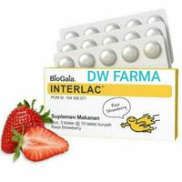 Gambar Interlac Tablet Kunyah Bio Gaia 1 strip (10 tablet Kunyah) - LEMON dari Kosme Jkt undefined 1 Tokopedia