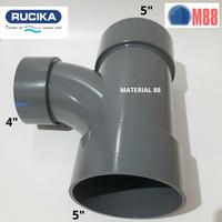 Gambar Large Radius Tee 5x4 RUCIKA D - 5×4 - 5 × x 4 Y TY PVC Te Reducer dari MATERIAL 88 undefined 2 Tokopedia