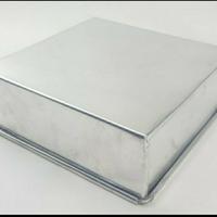 Gambar LOYANG KUE BENTUK KOTAK 18X18X7 CM BAHAN ALUMUNIUM dari Al fattah olshop Jakarta Utara 3 Tokopedia