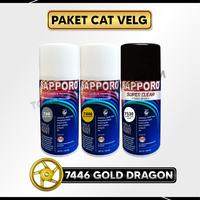 Gambar Paket Cat Velg Gold Dragon Sapporo - Gloss dari Sapporo Ultimate undefined 1 Tokopedia