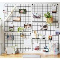 Gambar PANEL GRID / GRID WALL / WIREMESH - Putih, 30cm x 50cm dari Geometric Shelf Innovation undefined 3 Tokopedia
