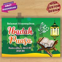 Gambar Cetak Spanduk|Banner|MMT - SELAMAT BERPUASA-SAHUR-BUKA PUASA 2021 dari Tugu Muda Printing undefined 1 Tokopedia