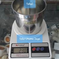 Gambar Literan Beras 1 Liter Tebal / Takaran Beras 1Liter / Canting Beras dari Toko Utama Jaya. undefined 1 Tokopedia