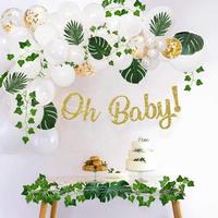 Gambar Daun Tropical Monstera Palem Pakis Pinus - Tanaman Daun Hias Plastik - Palem dari Cotton Light Craft undefined 5 Tokopedia