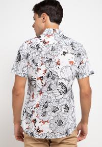 Gambar MOC Kemeja Pria Lengan Pendek Slim Fit Luo-Grey - S dari MOC Indonesia undefined 2 Tokopedia