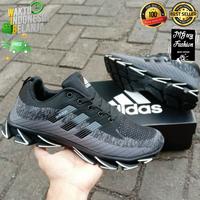 Gambar Sepatu Olahraga Adidas Springblade Import Running Jogging Lari Pria - Merah Hitam, 43 dari MGrey fashion collection undefined 3 Tokopedia