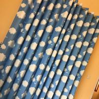 Gambar gorden gordeng hordeng korden tirai motif blazer awan minimalis pintu - Biru, L140cmXT275cm dari ZalfaGordyn undefined 3 Tokopedia