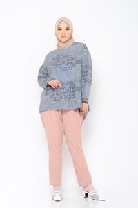 Gambar ZM Zaskia Mecca - Eolin Grey Blouse - Edisi Pulau Penyengat - M dari ZM Zaskia Mecca undefined 2 Tokopedia