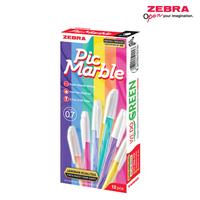Gambar Zebra Picmarble Semi Gel 0.7mm - isi 12 pcs dari Asaba Stationery undefined 1 Tokopedia