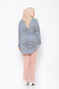 Gambar ZM Zaskia Mecca - Eolin Grey Blouse - Edisi Pulau Penyengat - M dari ZM Zaskia Mecca undefined 3 Tokopedia