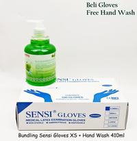 Gambar Bundling Sensi Gloves Latex Size XS 100 Pc + Hand Wash 410ml dari YOSA STORE 23 undefined 1 Tokopedia